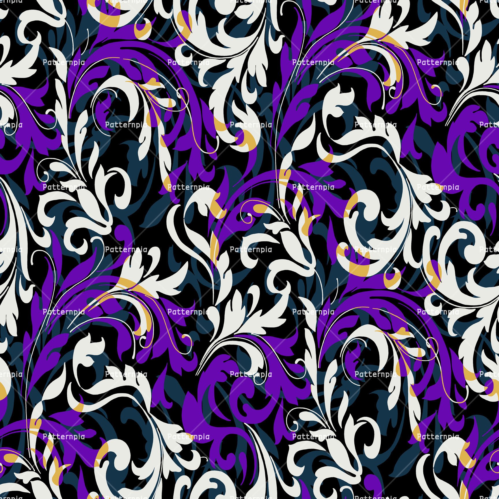 Repeating Pattern Royal Patternpia Seamless Repeat Textile Pattern PSD JPG – Royal Violet ...