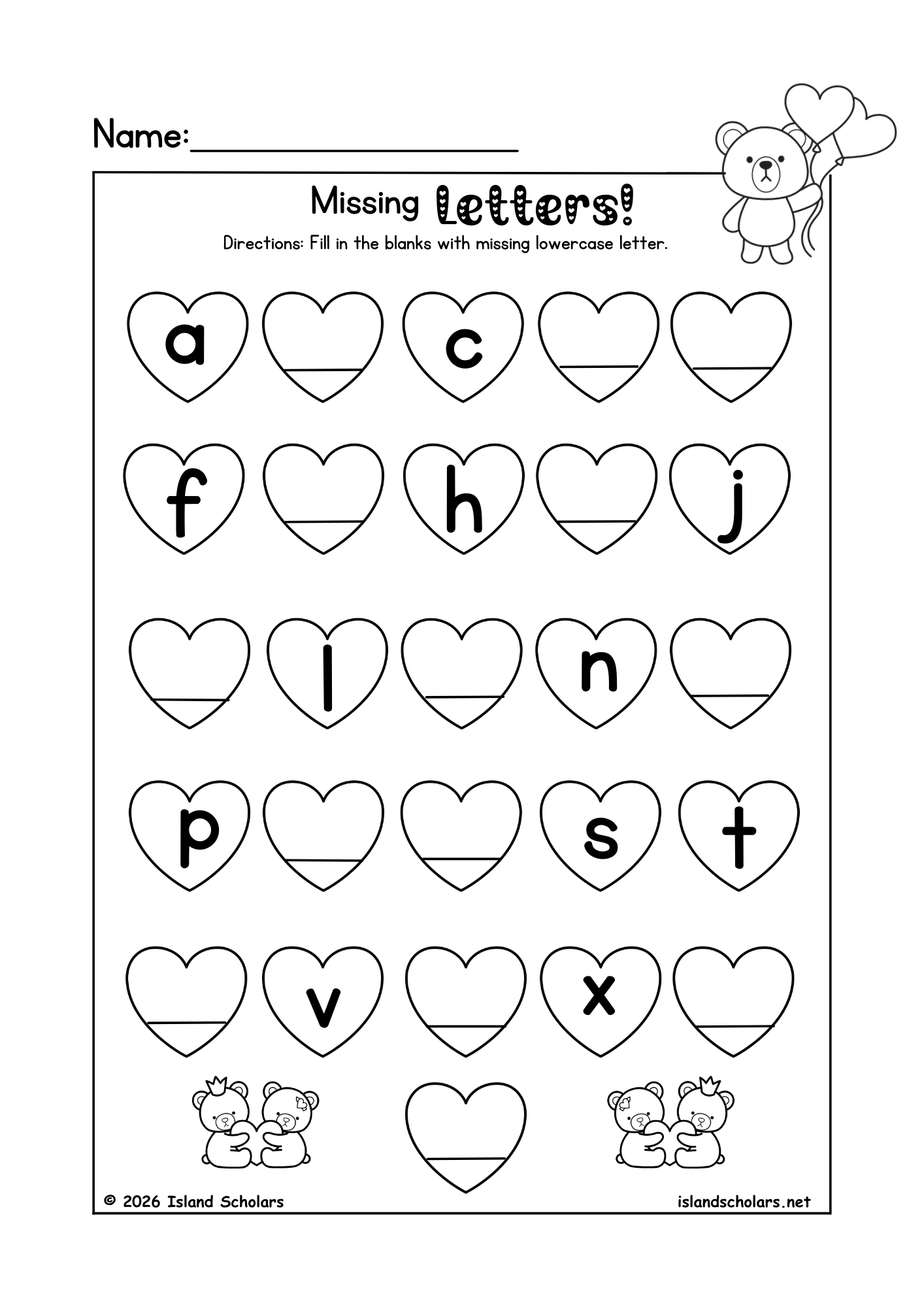Island Scholars - Freebies
