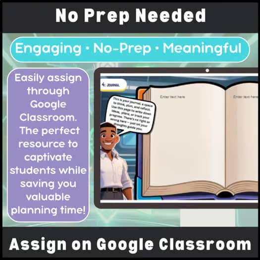 New Year Vision Board 2026 | SMART Goals Writing Activity | Digital Goal Setting