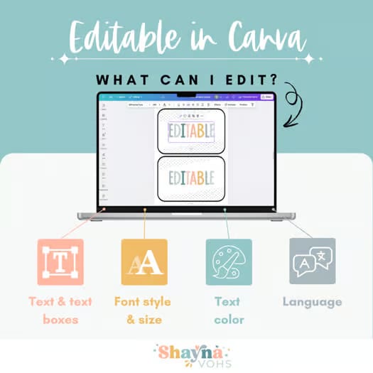 Birthday Bulletin Board | Birthday Display Editable | Modern Calm Colors