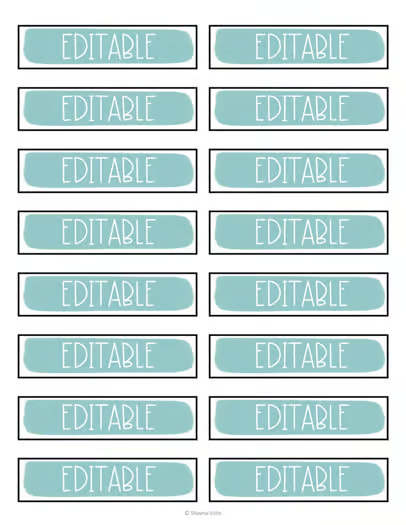 Birthday Bulletin Board | Birthday Display Editable | Modern Calm Colors