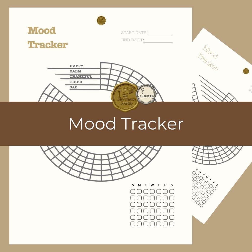 Printable Mood Tracker PDF – Simple CBT Tool to Understand Your ...