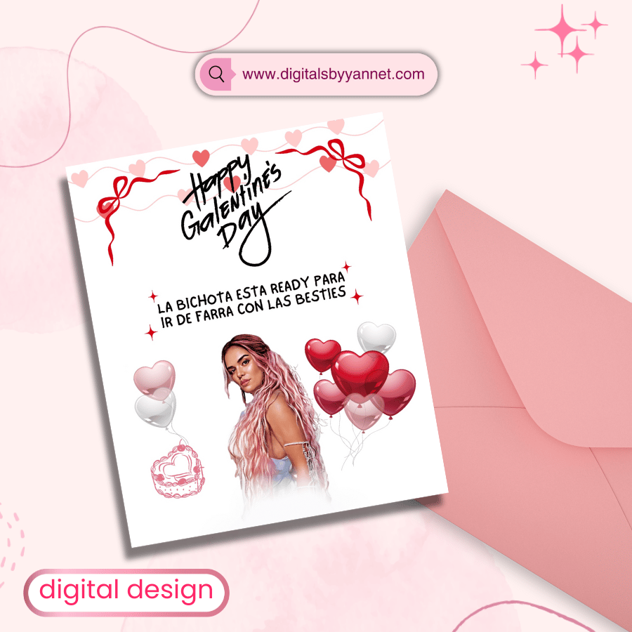 Spanish GALENTINE’S DAY CARD