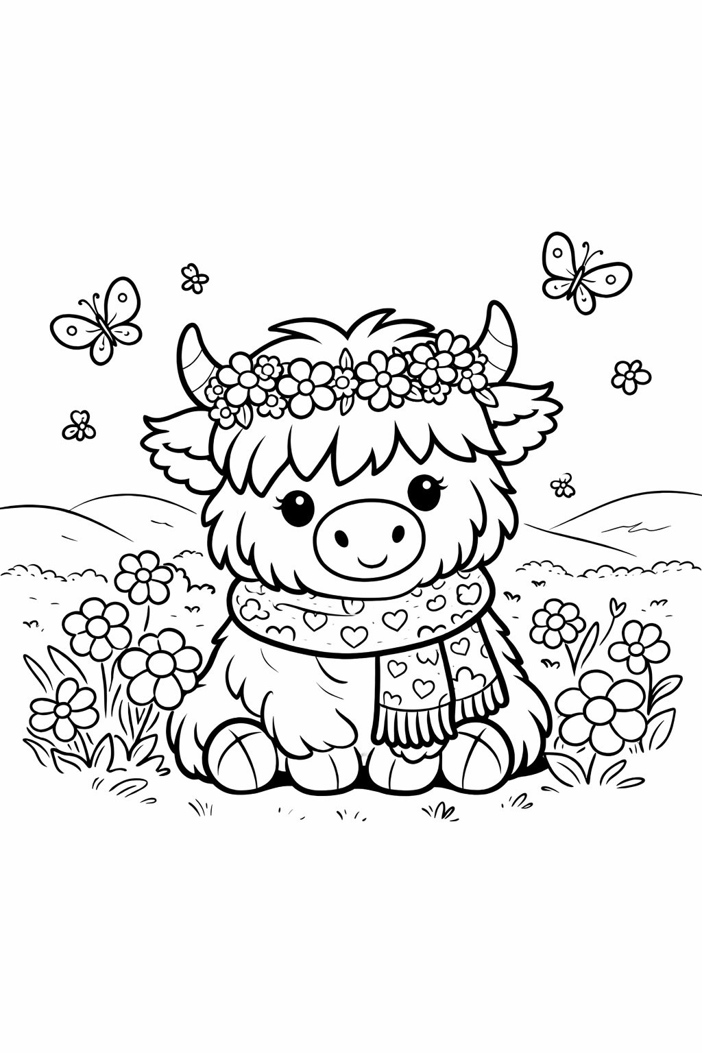 Printable Moosie Mae coloring book for kids, classrooms, and homeschool.