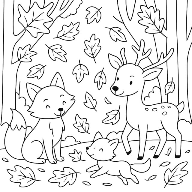 Printable animal coloring for kids, classrooms, and homeschooling.