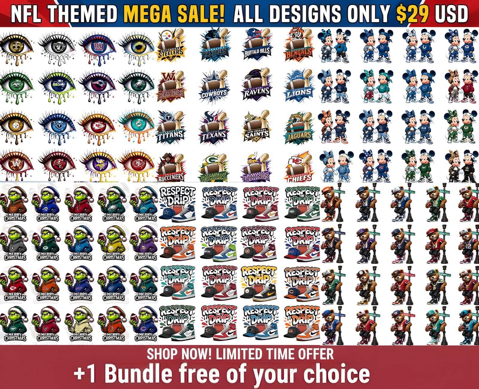 Top NFL themed mega sale😍 - Payhip