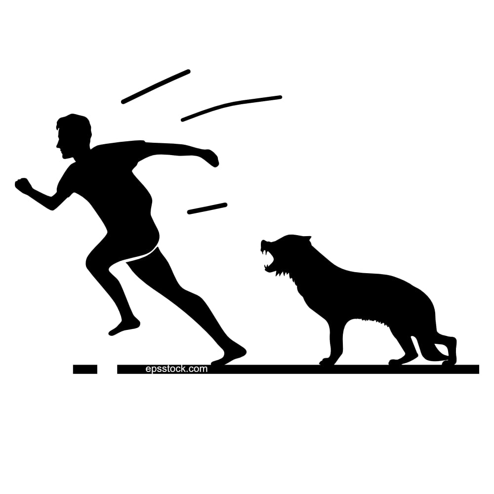 Watch out for the angry dog