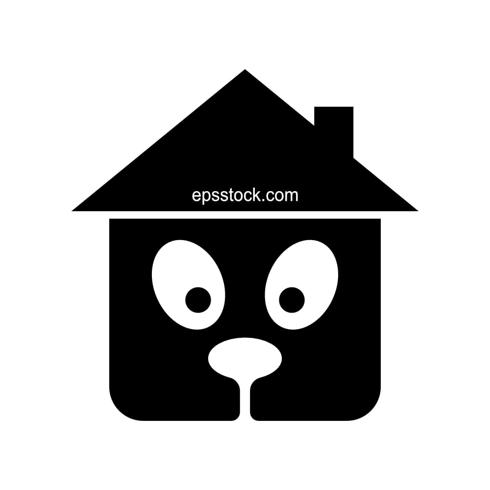 Pet hotel symbol