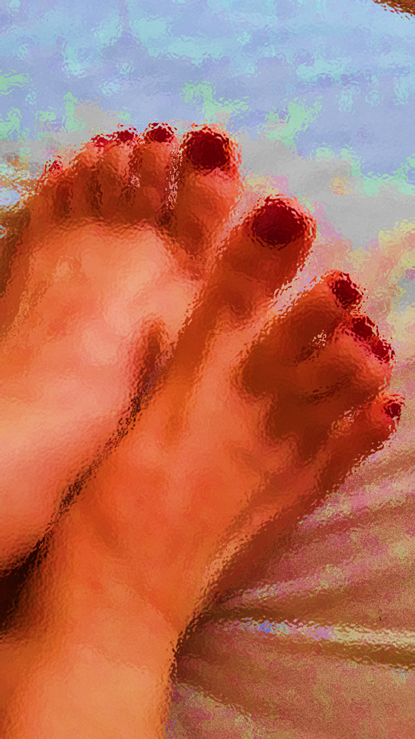 Rode nagellak