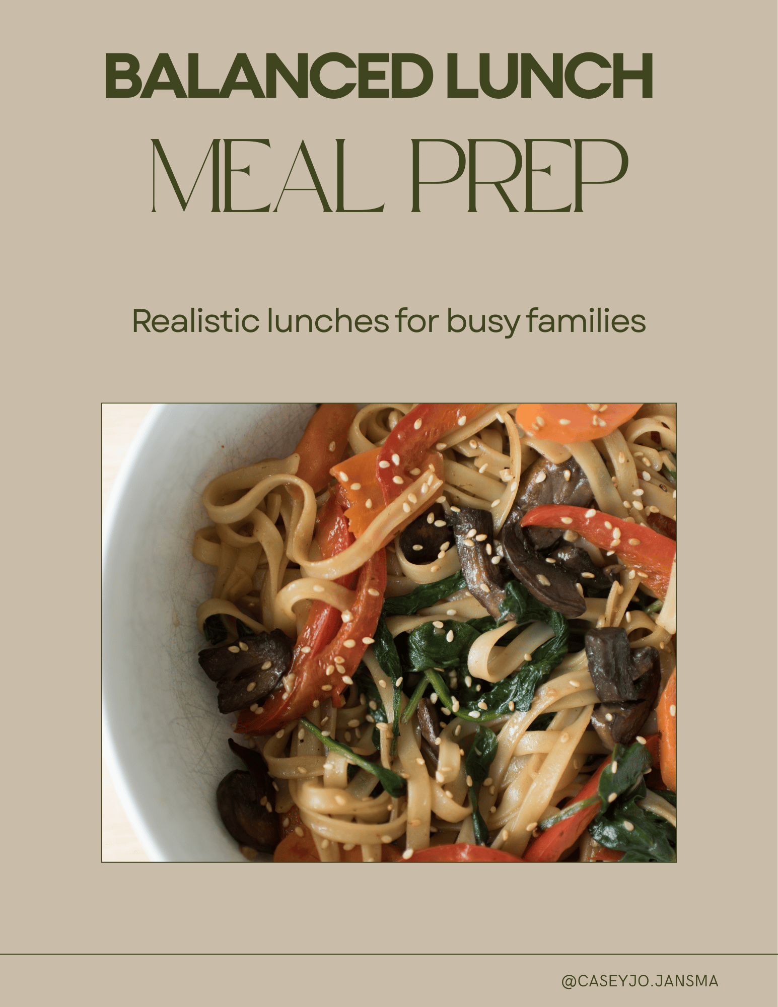 Balanced Lunch Meal Prep- Made Simple - Payhip