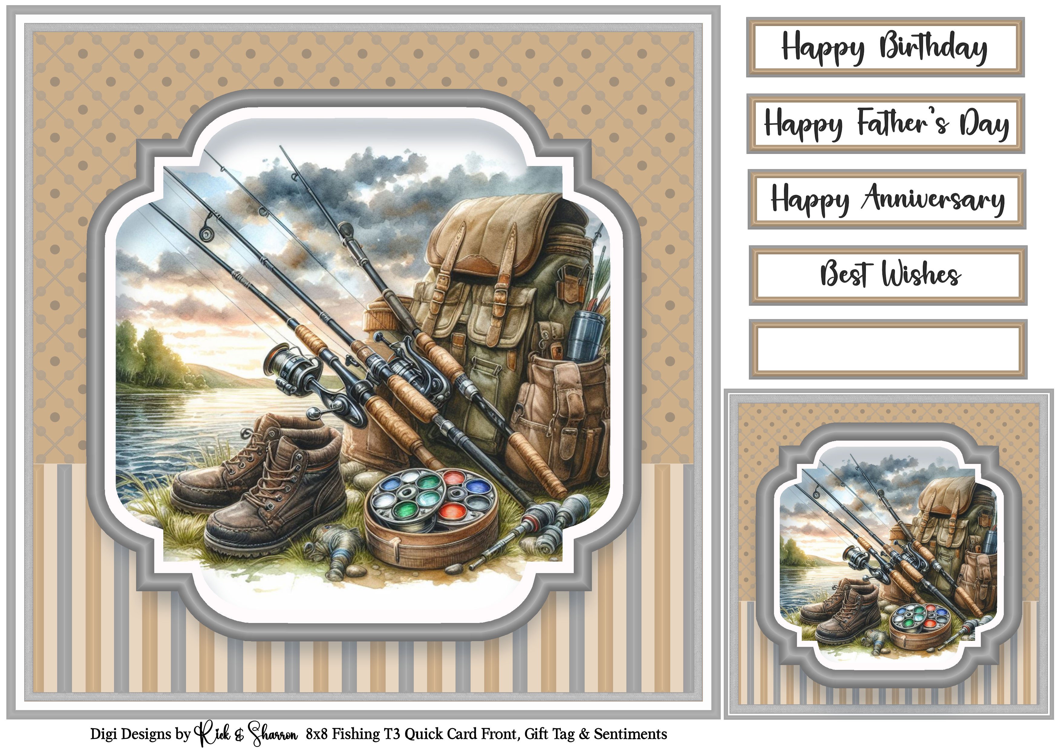 8x8 Fishing 3 - Quick Card - Payhip