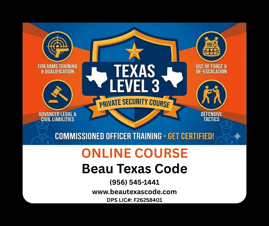 Online Course: Private Security Level III - Payhip