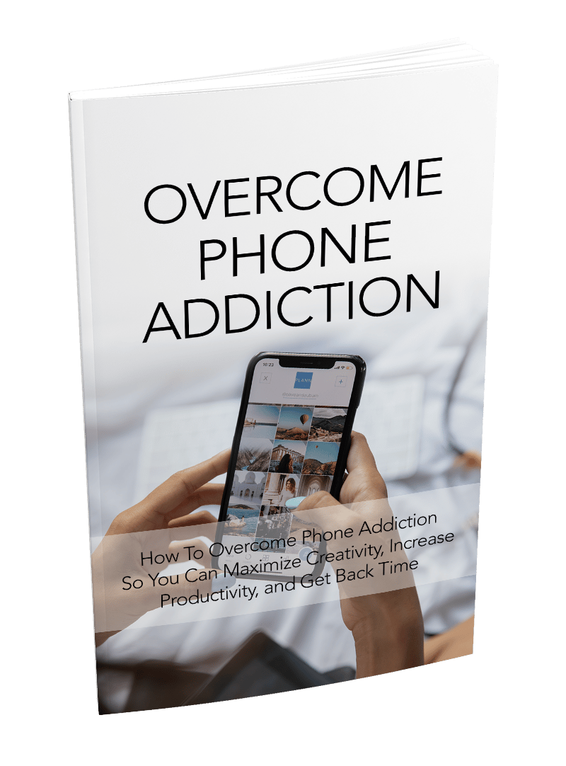 Overcome phone addiction ebook for improving focus