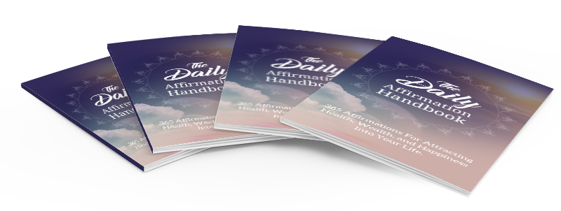 Inspirational affirmation handbook instant download ebook