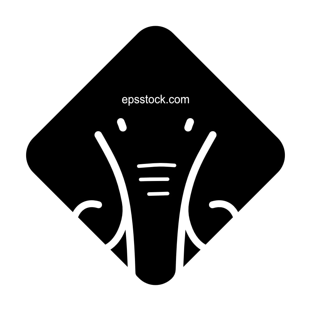 Elephant Geometric logotype