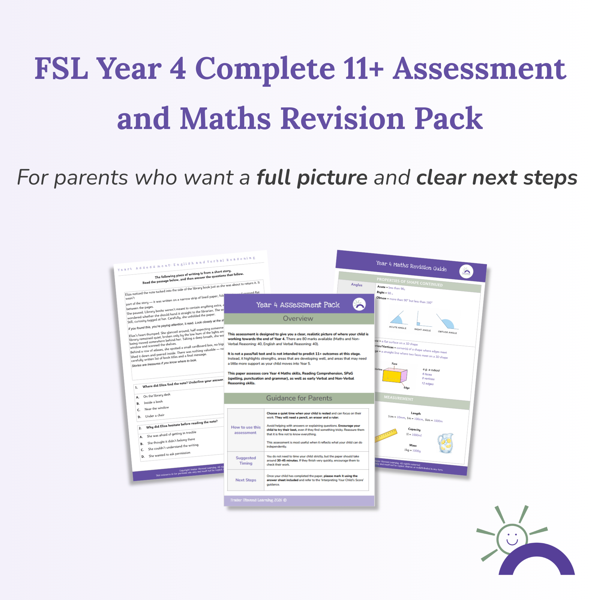 Year 4 11 Assessment and Maths Revision - Payhip