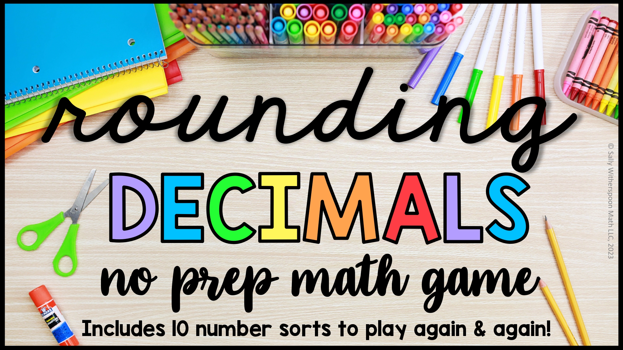 5th Grade Practice Rules Review Round Decimals on a Number Line Place ...