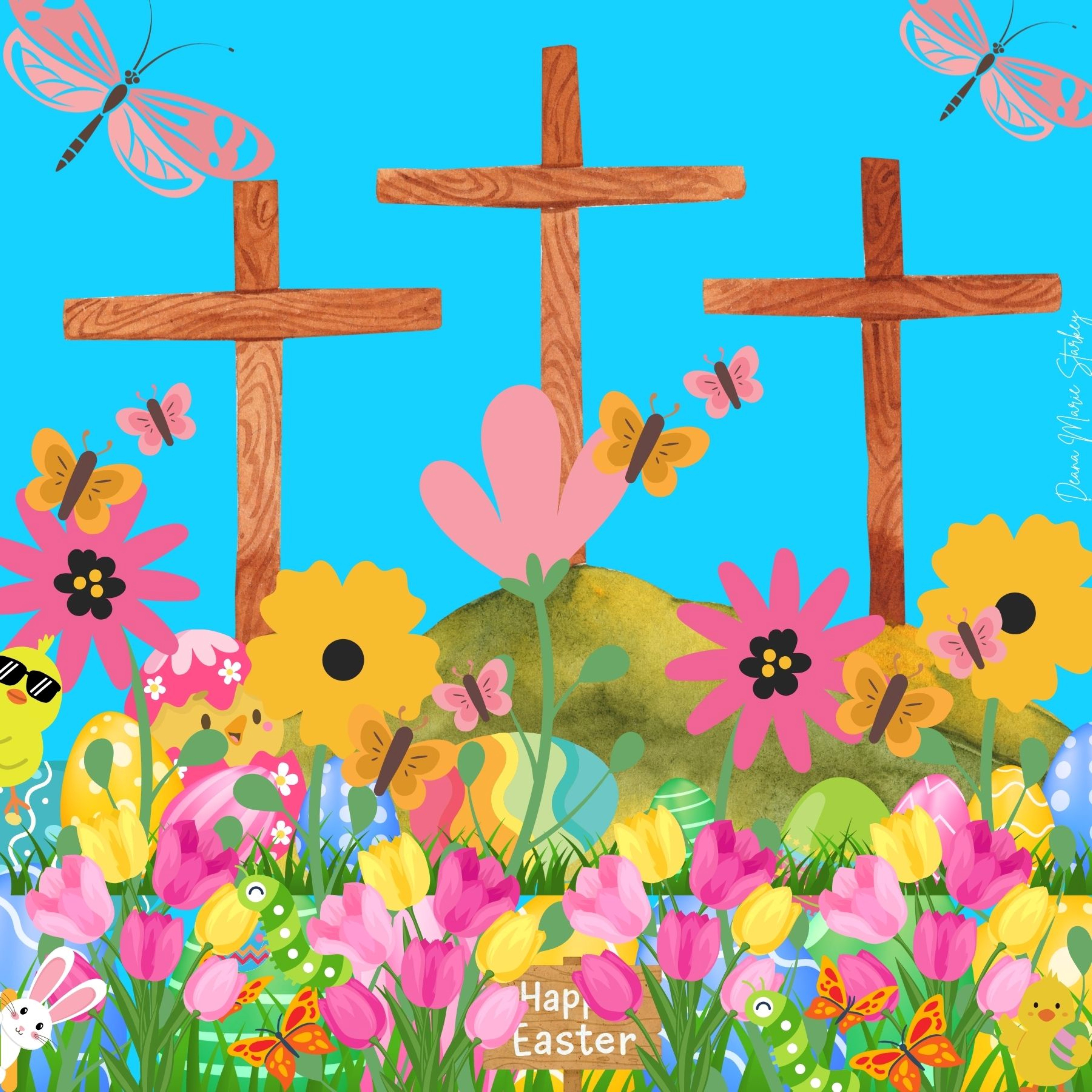 Seaster Field 3 Crosses in an Easter Field - Payhip