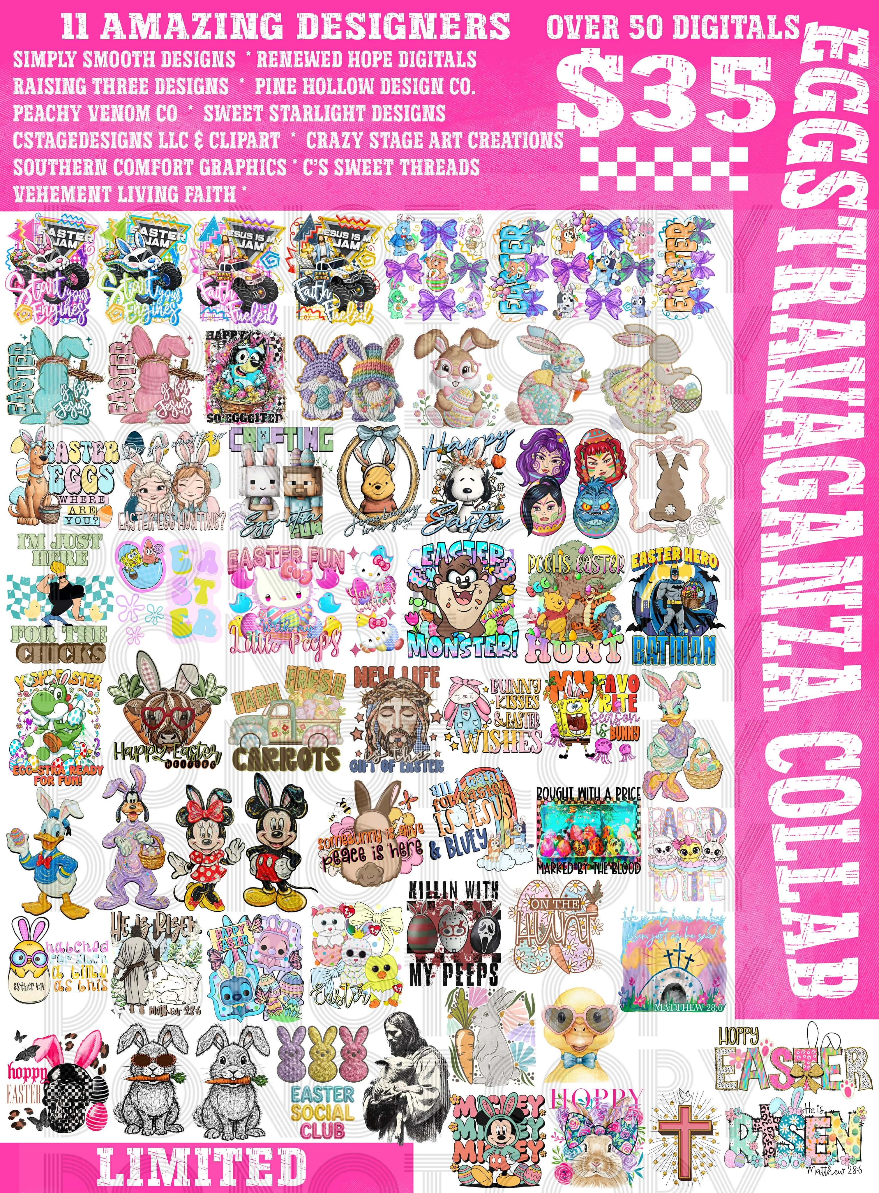 Eggstravaganza multi designer Easter collab - LIMITED SPOTS - Payhip