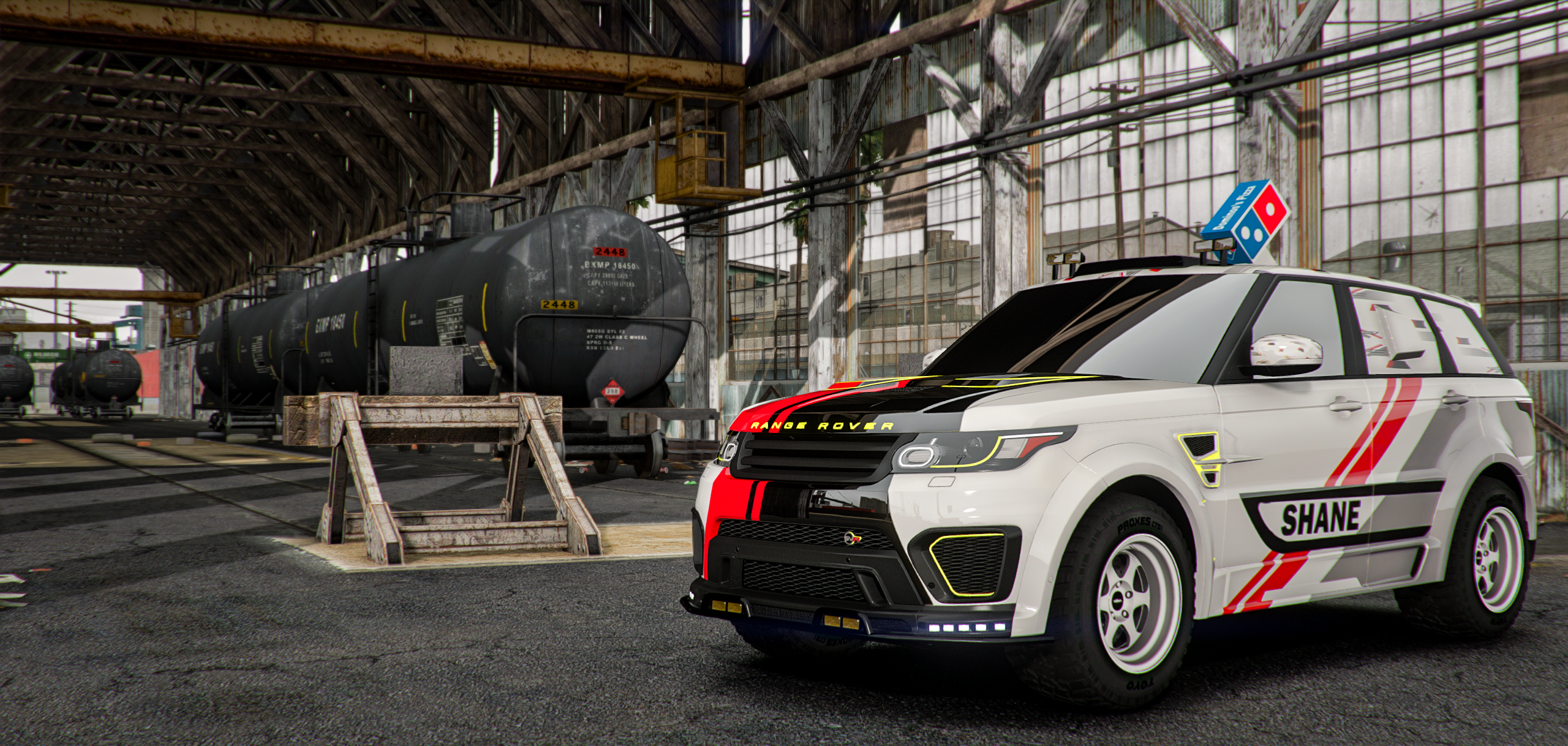 Land Rover Racing Livery Range Rover SVR 4x4 (4 Liveries) - Payhip