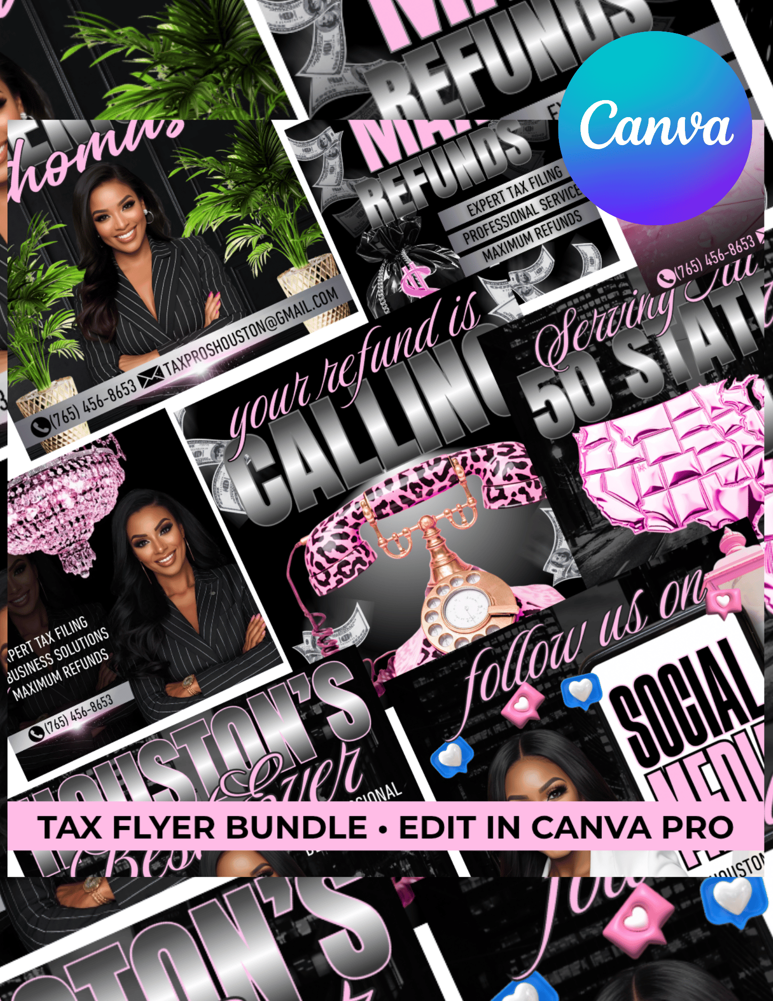 8 Tax flyer bundle - Payhip