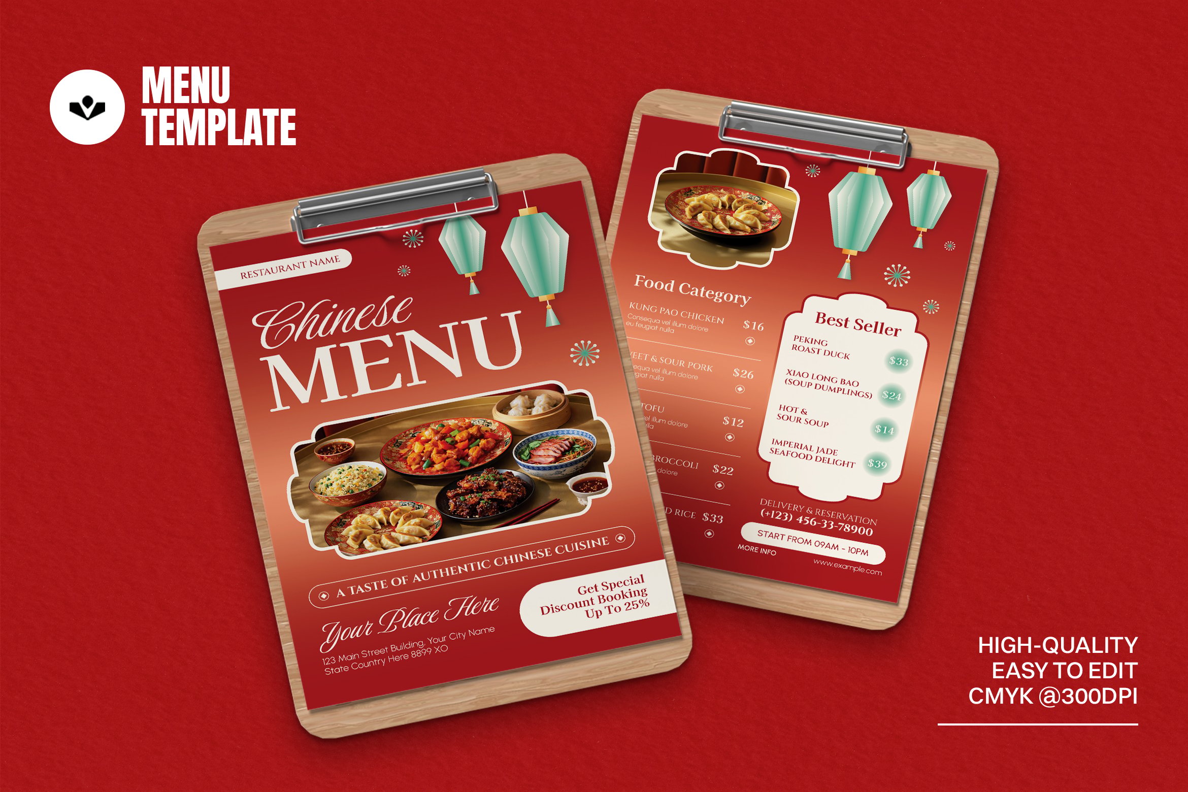 Chinese Restaurant Menu - Payhip