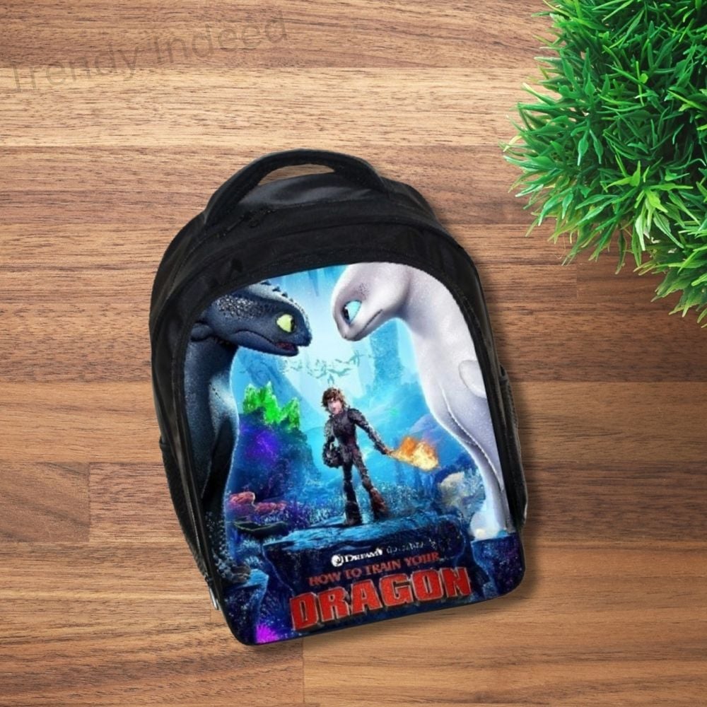 Kids dragon style backpack for preschool and primary school use