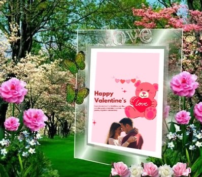 Custom Photo Valentine Card