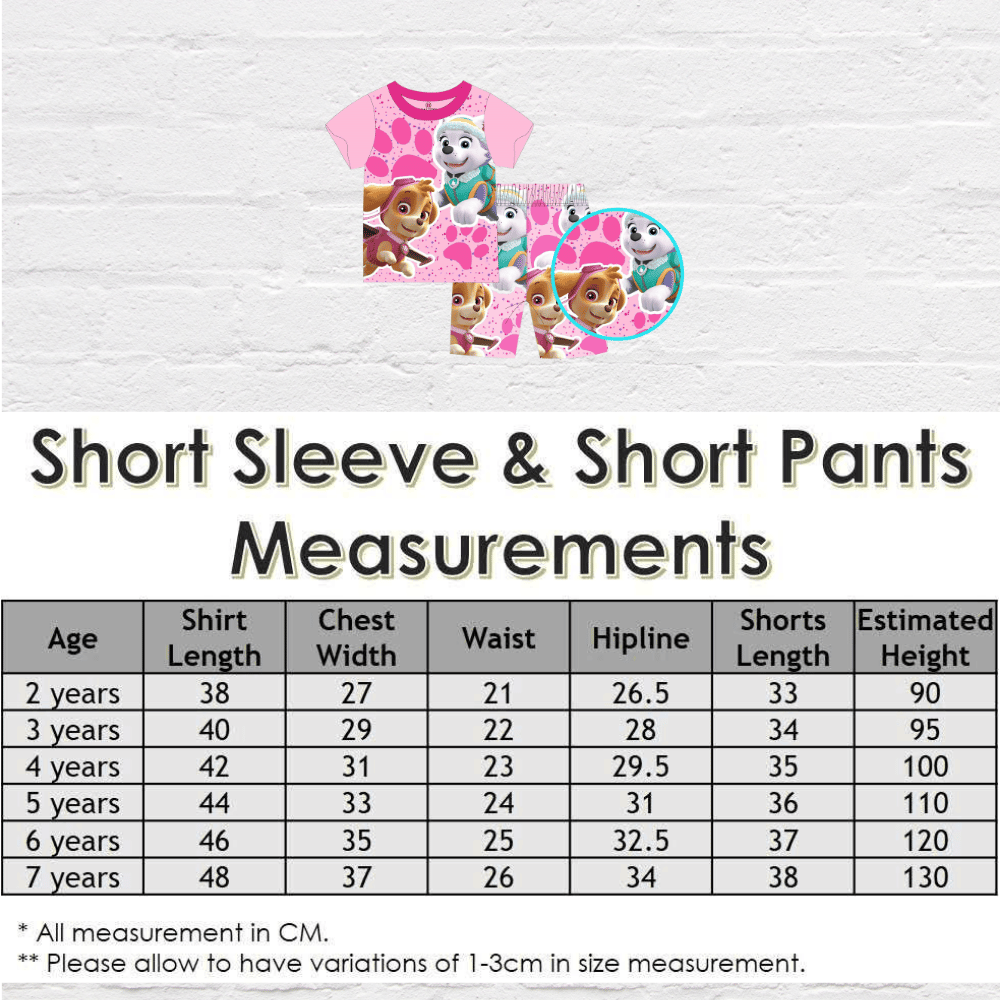 Kids cotton blend top and shorts set with colorful unicorn design