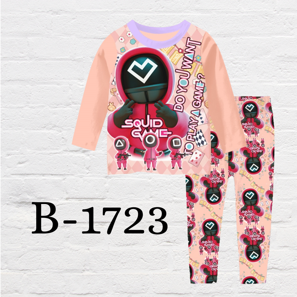 Game-inspired kids pajama set for boys and girls ages 8–12