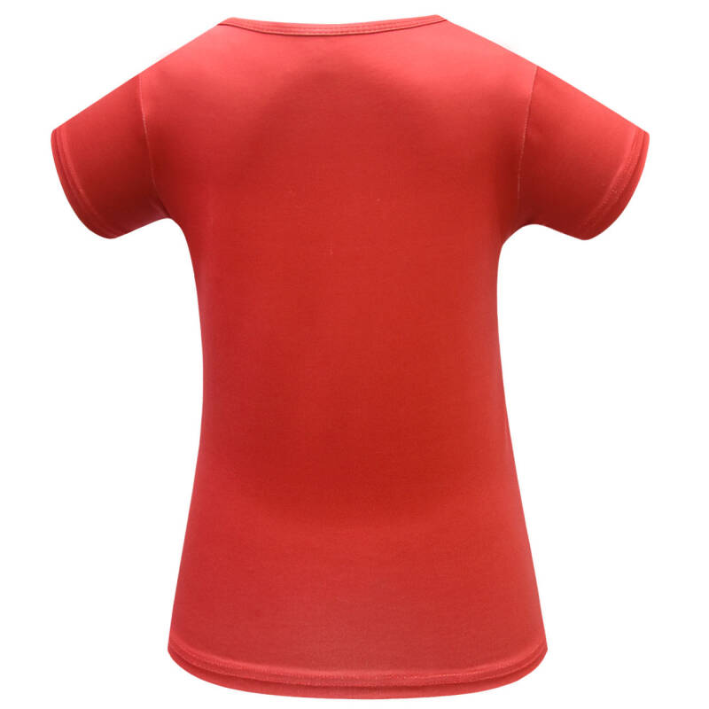 Lightweight milk silk T-shirt for kids with playful game theme