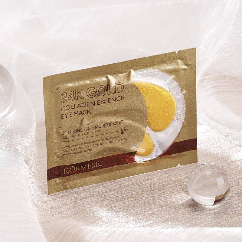 Collagen eye mask with 24K gold for under-eye care 5-pack