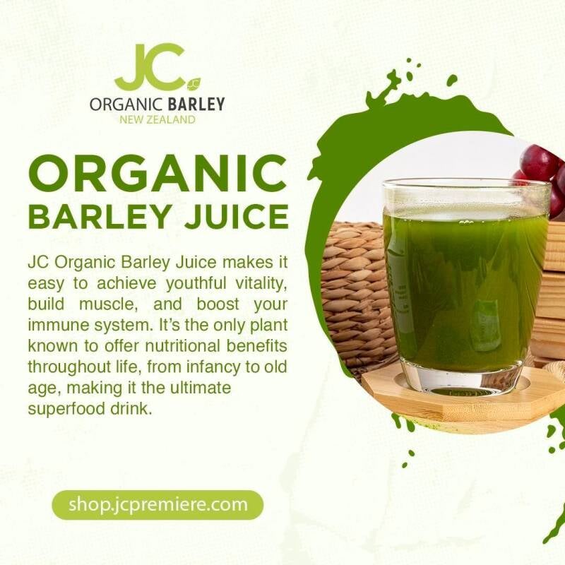 Premium barley grass juice sachets bundle for daily wellness