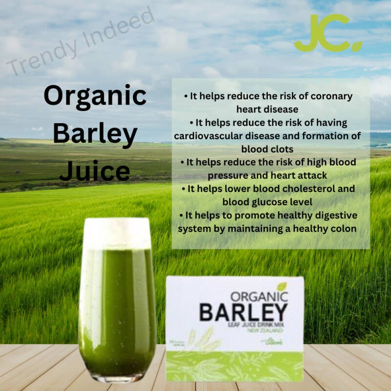 JC Premiere organic barley juice superfood drink bundle