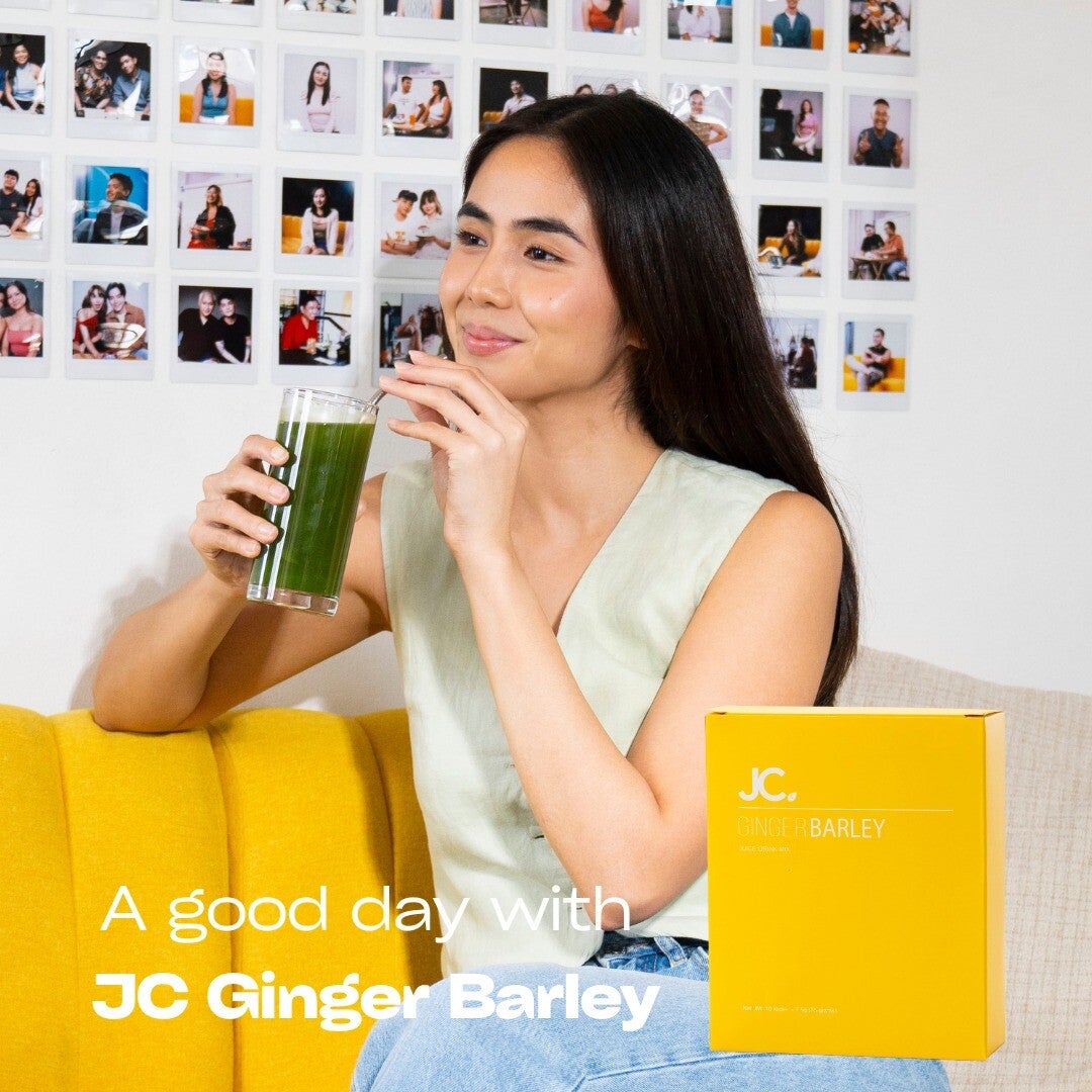 JC ginger barley instant drink sticks 10-pack