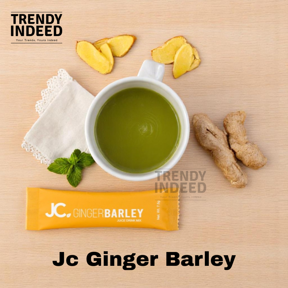 Ginger barley wellness drink in convenient stick packs