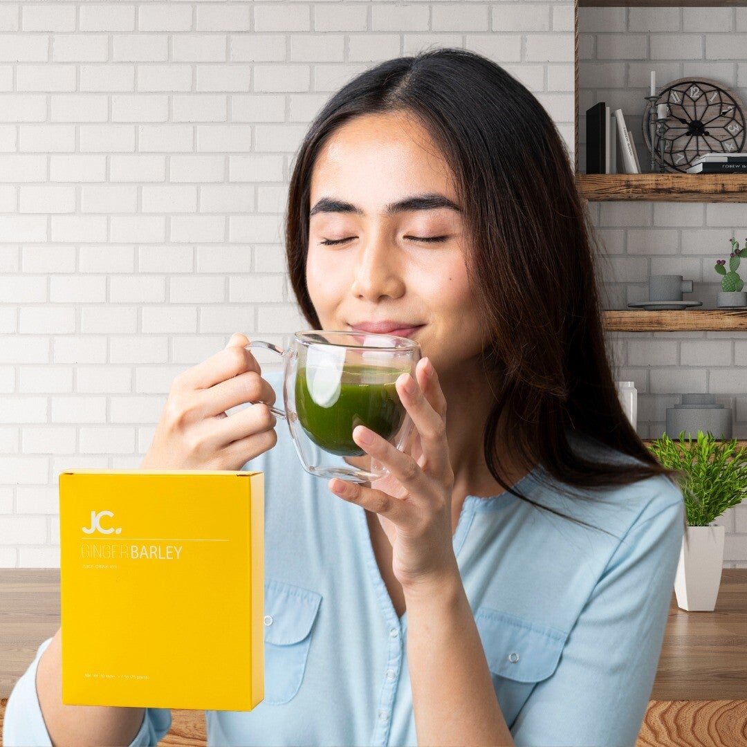 Ginger barley drink mix sticks for daily refreshment