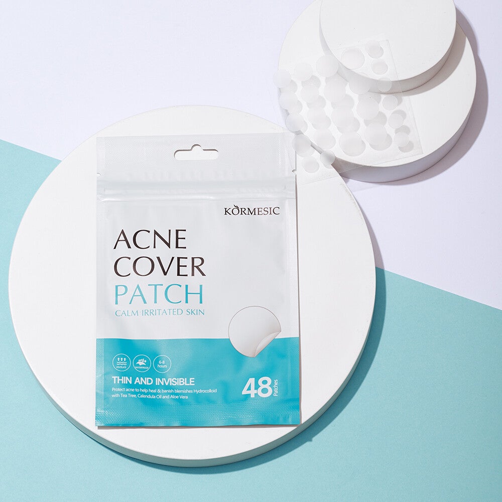 Kormesic hydrocolloid acne patches bundle for pimple care