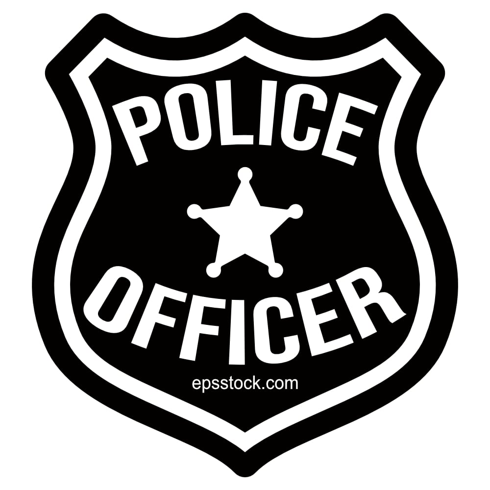 Police badge symbol