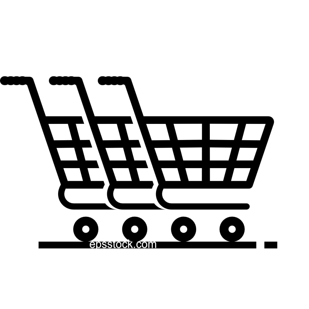 full Shopping cart park