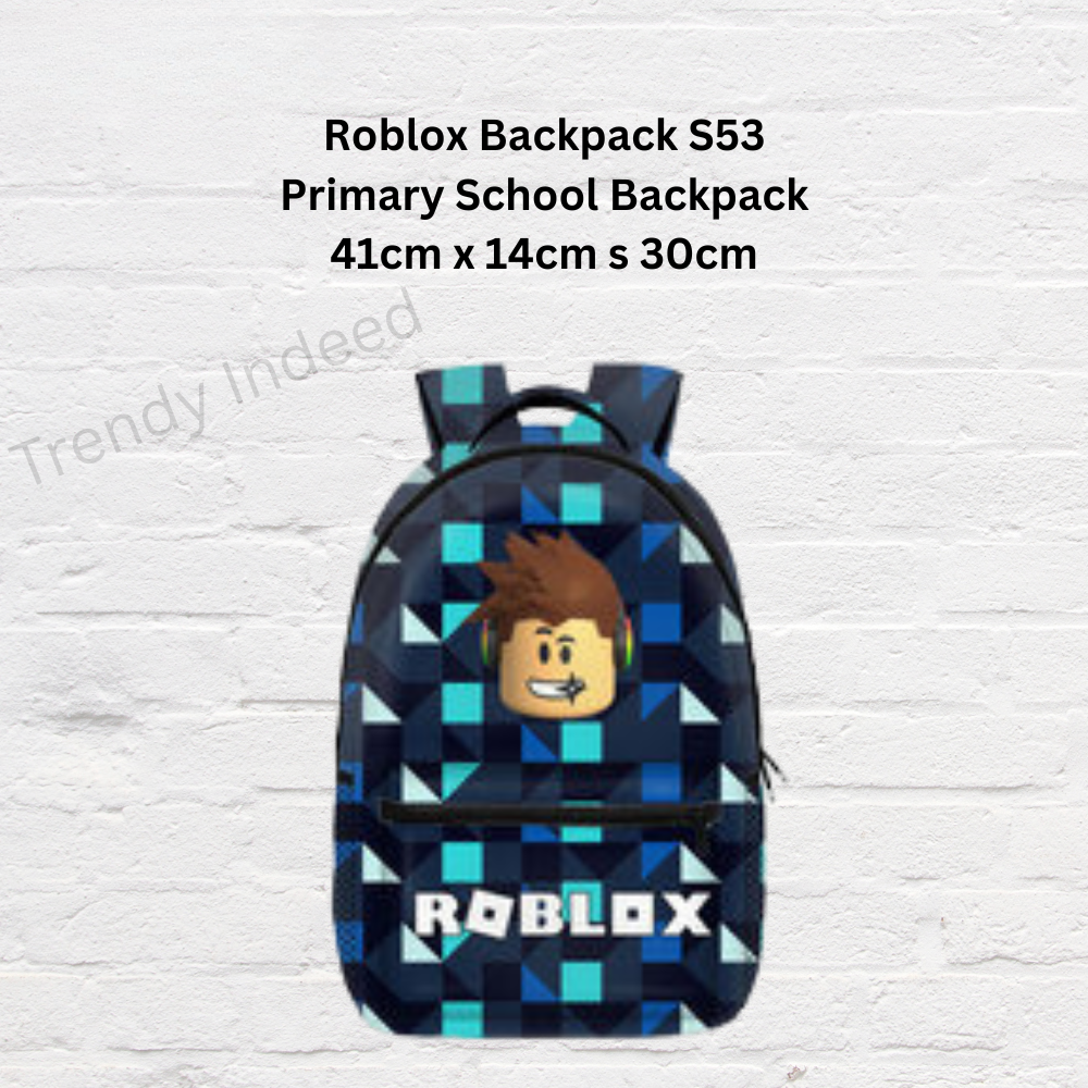 Cartoon pixel style primary school bag for boys and girls
