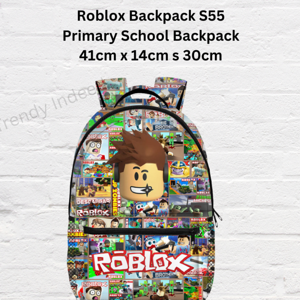 Durable and spacious kids backpack with pixel game design