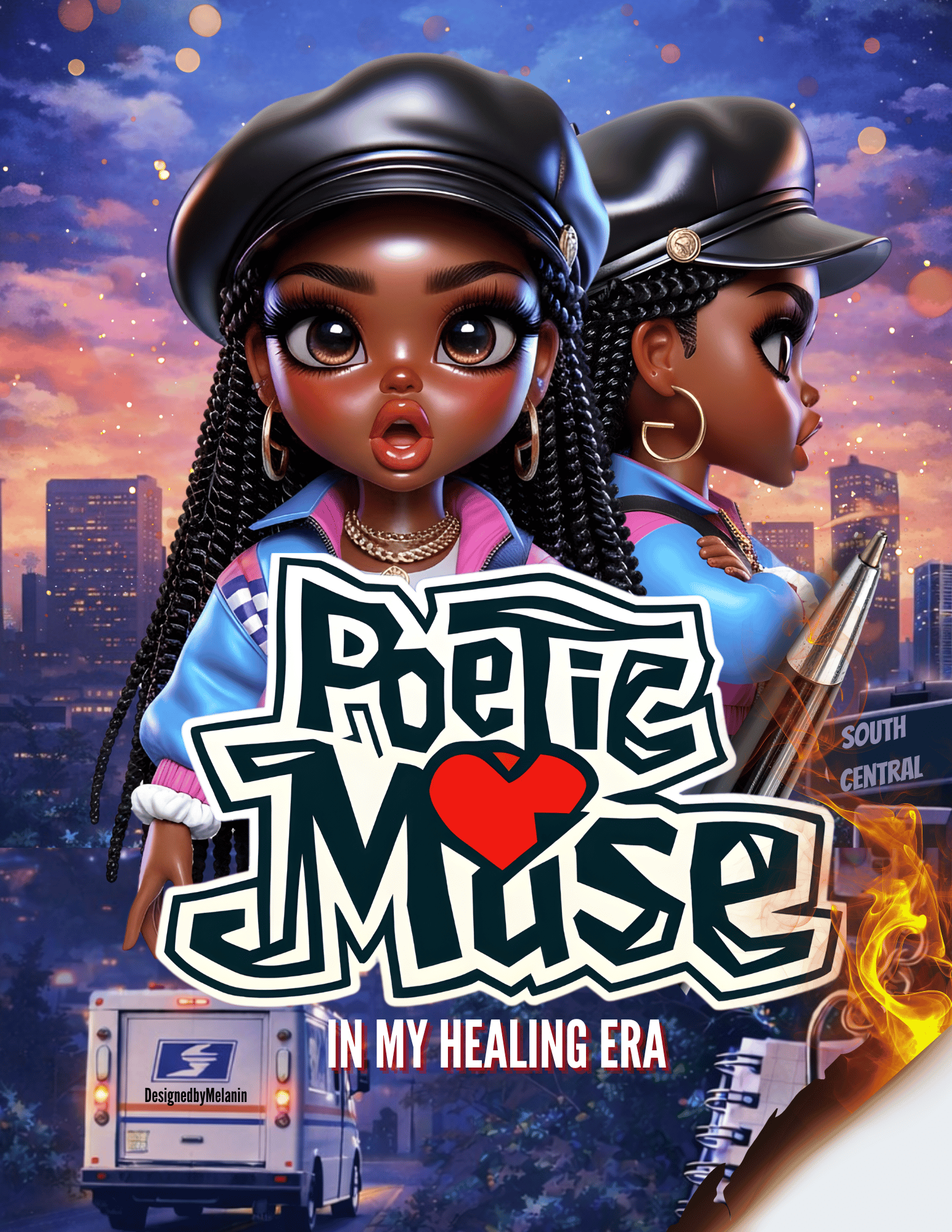 Poetic Muse Journal Cover - Payhip