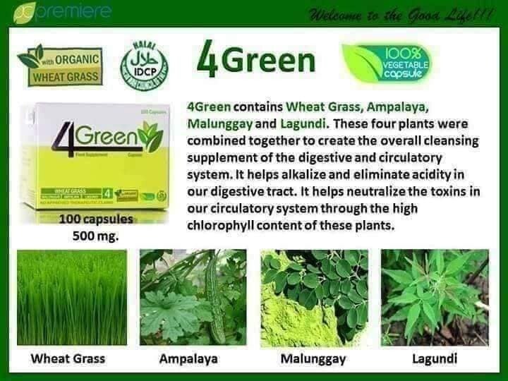 Revitalize your health with JC Premiere 4Green energizing green superfood blend