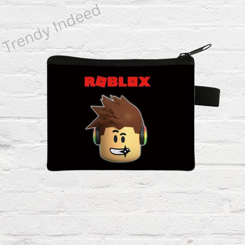 Block-style game inspired boys wallet with card holder