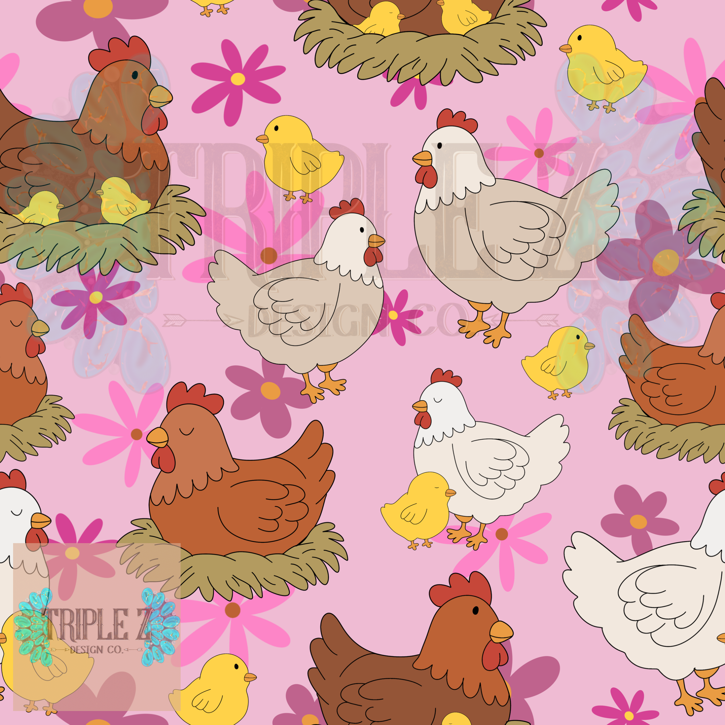 Spring Chicken Pinkeep Pattern Spring Chickens - Payhip