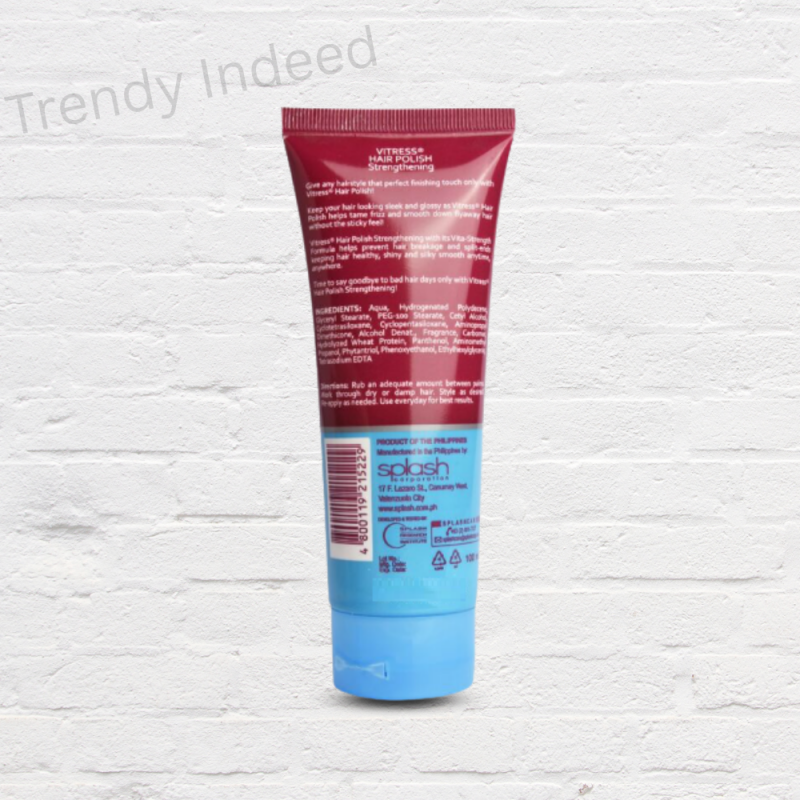 Hair polish for frizz control and smooth finish