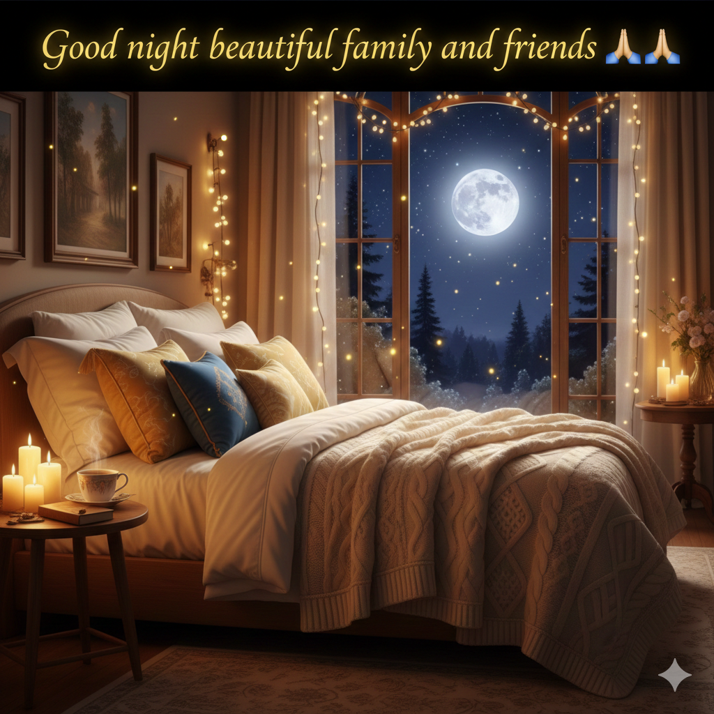 A beautiful cozy good night scene - Payhip