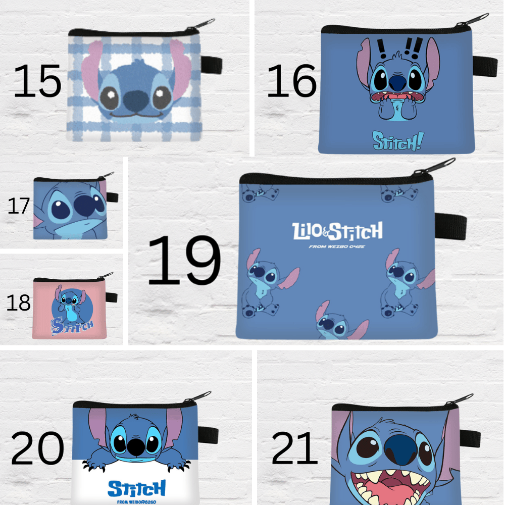 Kids cute character style coin purse small wallet