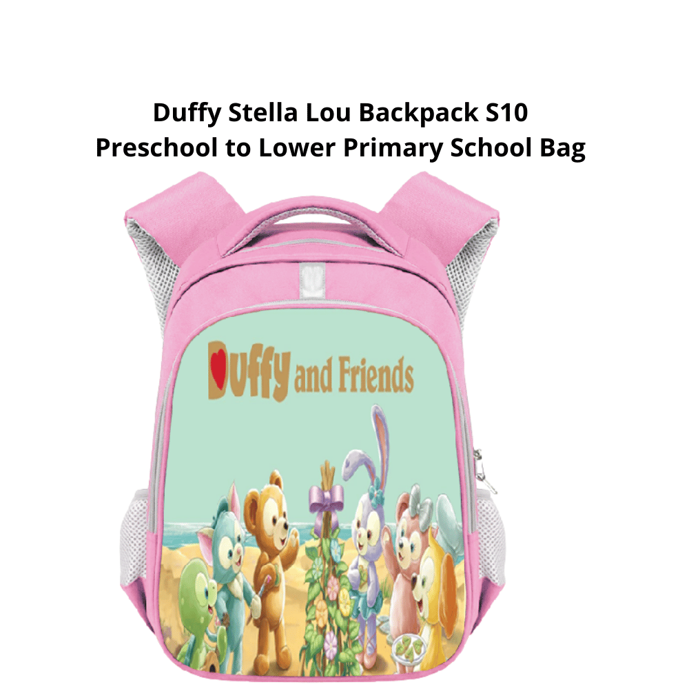 Lightweight kids backpack with bunny cartoon style